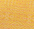 Artisan Hand Loomed Cotton Square Pillow - Yellow Diamond Design - 24" - ARCADIA HOME